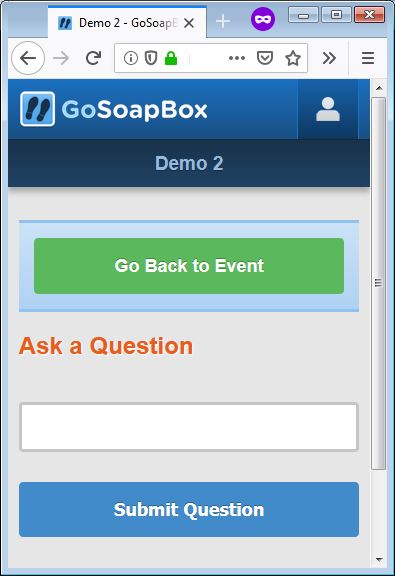gosoapbox social ask a question